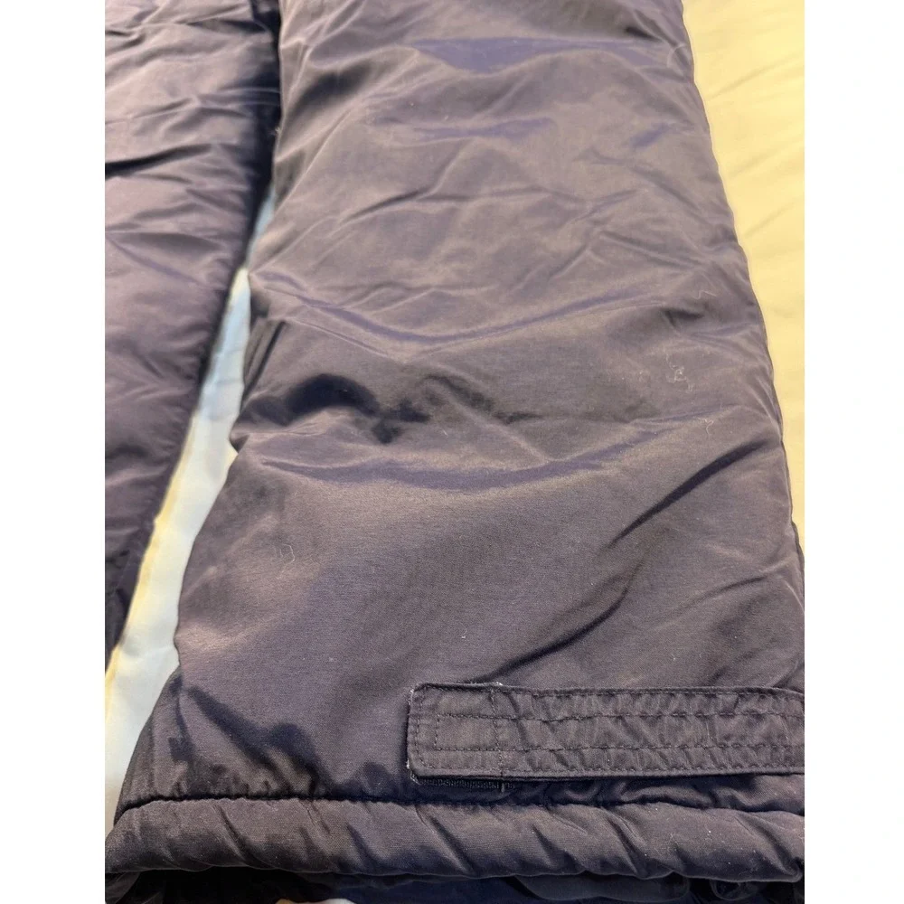 Kids Navy Blue Snow Bib Overalls Pants Size XL 14 16 Winter Ski‎ Snowboard